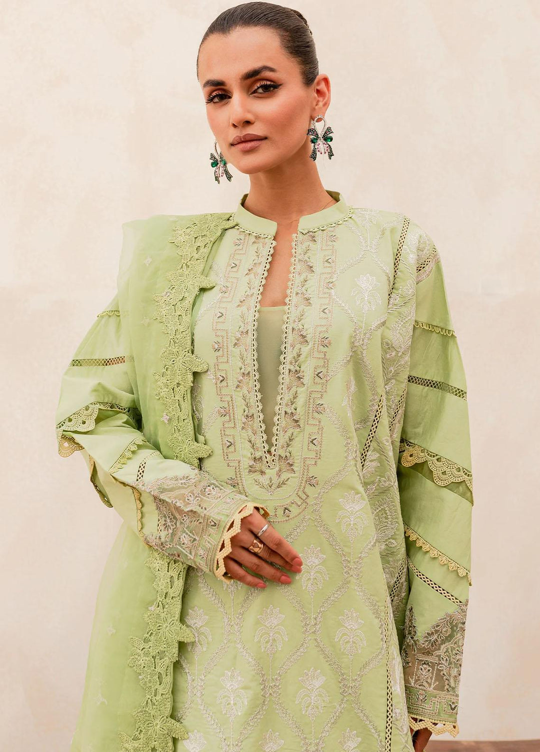 Maheru By Freesia Premium Embroidered Lawn Suits Unstitched 3 Piece FRE23MH MLFD144 Rimi - Summer Collection