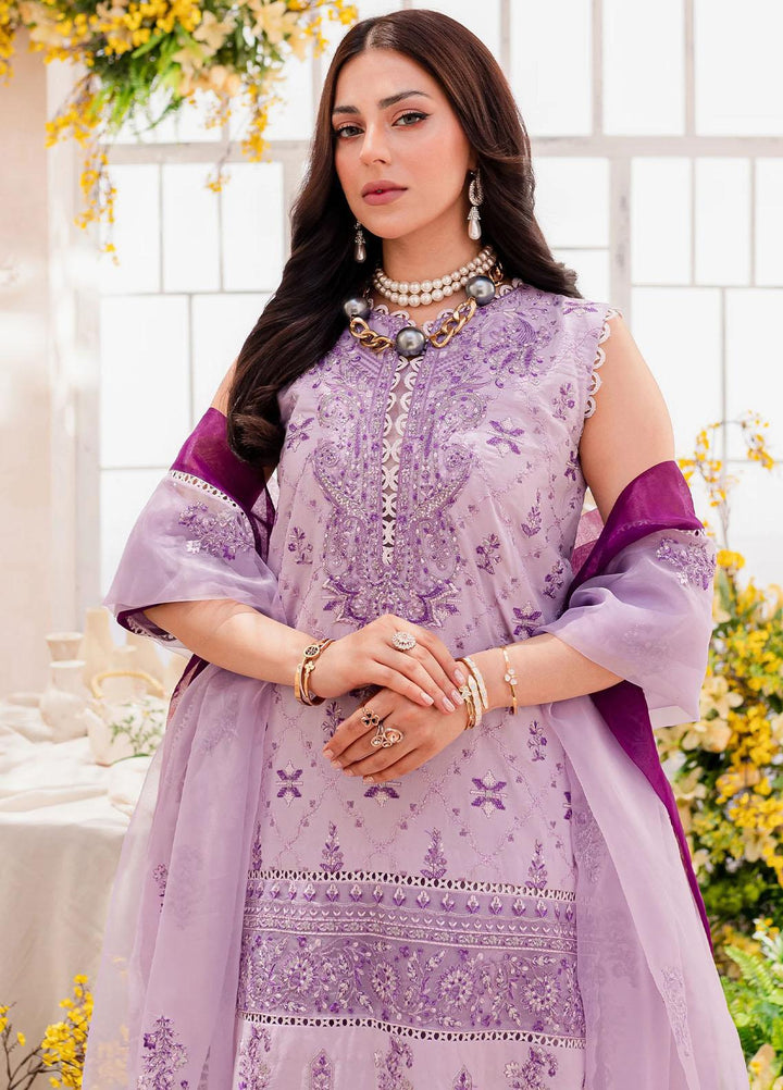 Maheru By Freesia Premium Embroidered Lawn Suits Unstitched 3 Piece FRE23MH MLFD147 Megh - Summer Collection