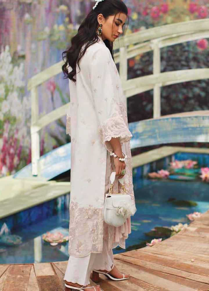 Mahgul Embroidered Lawn Suits Unstitched 3 Piece MG21LR MLL21-01 - Luxury Collection