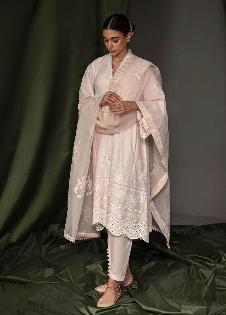 Mahiri By Cross Stitch Embroidered Lawn Suits Unstitched 3 Piece CS23M 04 Roseate Pearl - Summer Collection