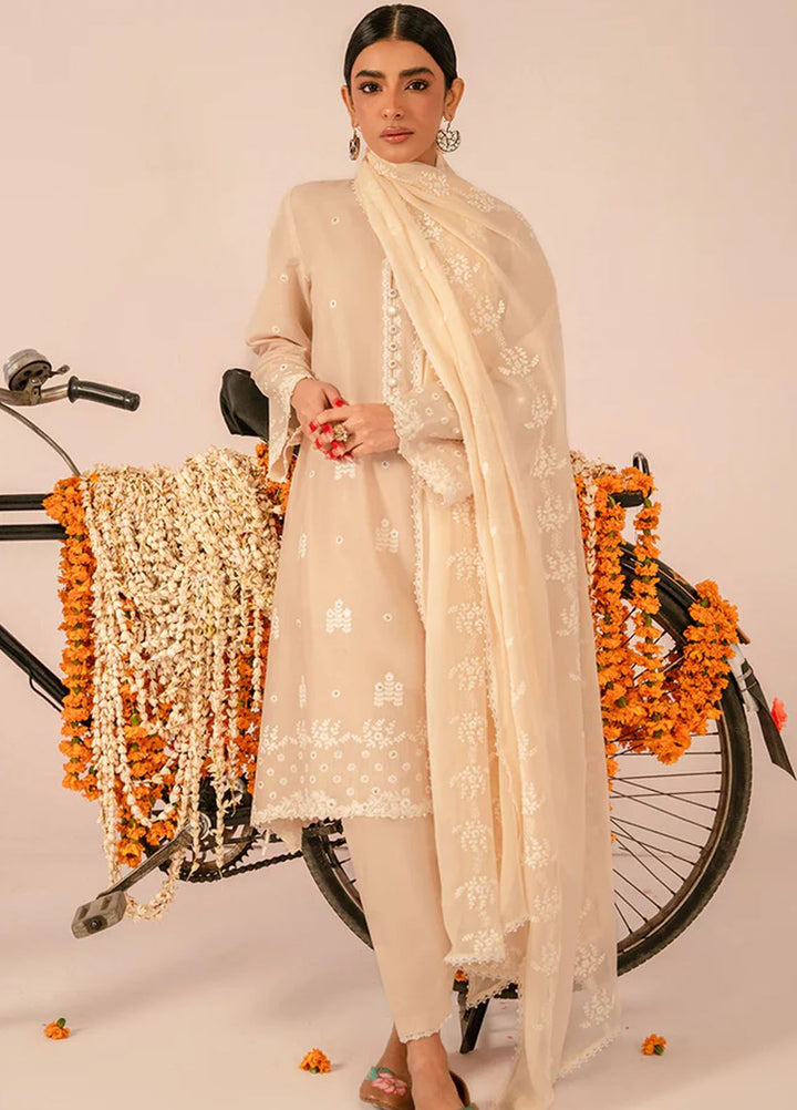 Mahiri by Cross Stitch Embroidered Lawn Suit Unstitched 3 Piece CS24M2 Blush Pink