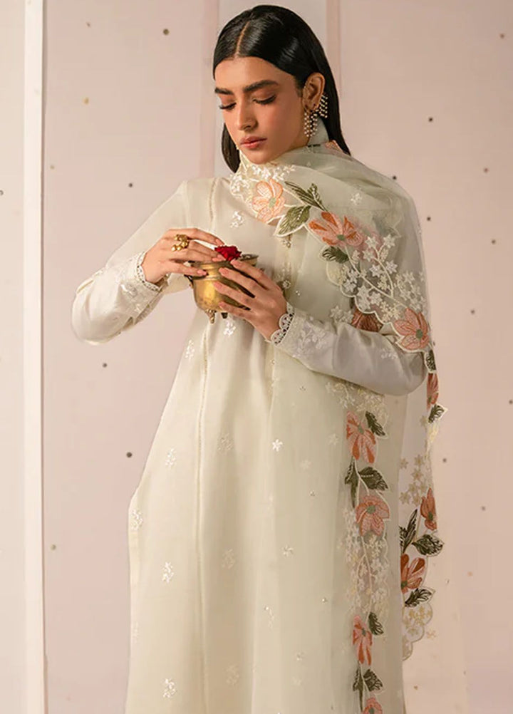 Mahiri by Cross Stitch Embroidered Lawn Suit Unstitched 3 Piece CS24M2 Minty Mist