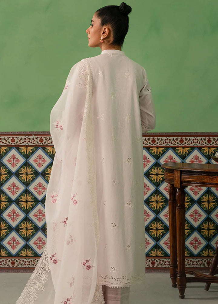 Mahiri by Cross Stitch Embroidered Lawn Suits Unstitched 3 Piece CS24M D-04 Heavenly Pink - Summer Collection