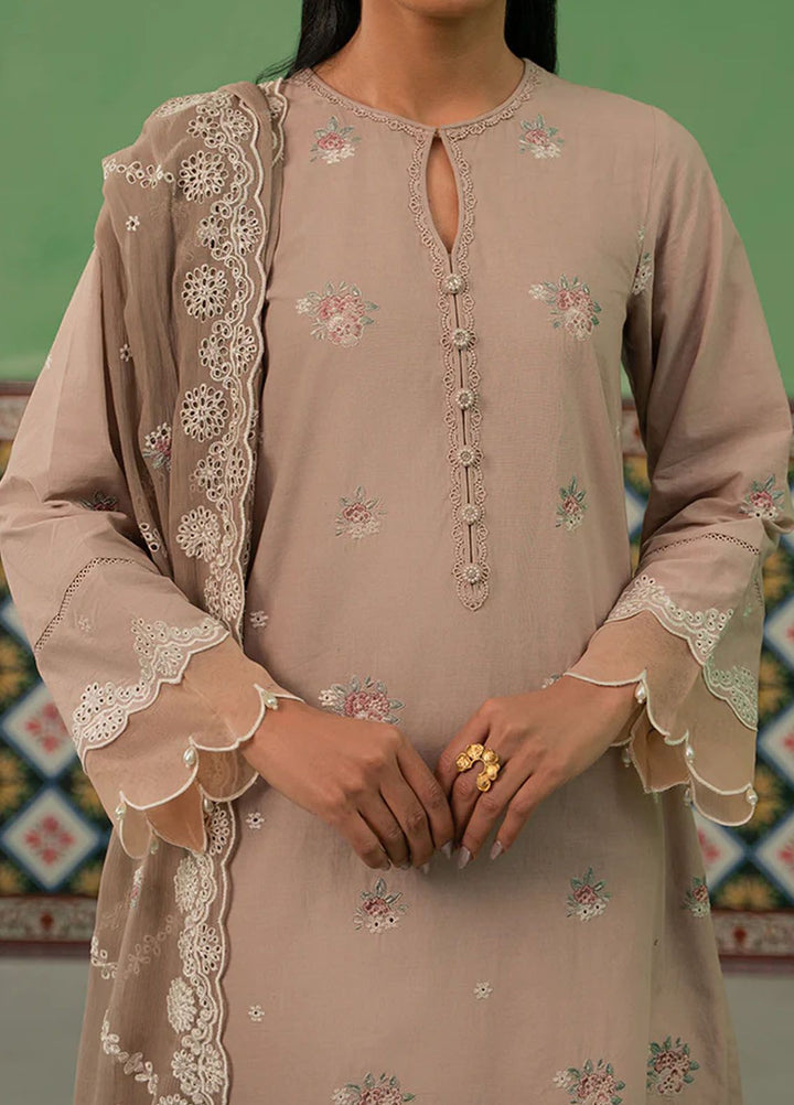 Mahiri by Cross Stitch Embroidered Lawn Suits Unstitched 3 Piece CS24M D-06 Summer Bloom - Summer Collection