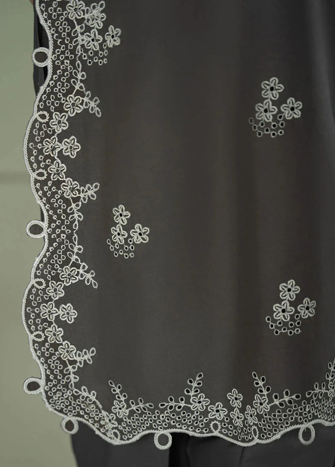 Mahiri by Cross Stitch Embroidered Lawn Suits Unstitched 3 Piece CS25ML Floral Ash - Summer Collection