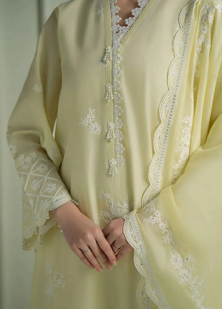 Mahiri by Cross Stitch Embroidered Lawn Suits Unstitched 3 Piece CS25ML Misty Haze - Summer Collection