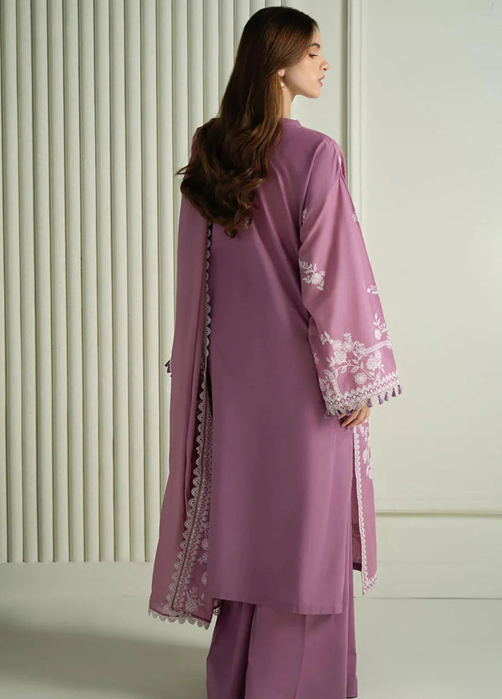 Mahiri by Cross Stitch Embroidered Lawn Suits Unstitched 3 Piece CS25ML Orchid Glaze - Summer Collection