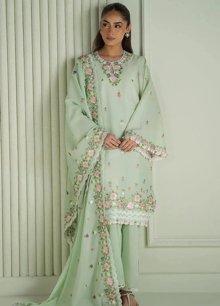 Mahiri by Cross Stitch Embroidered Lawn Suits Unstitched 3 Piece CS25ML Verdent Bloom - Summer Collection