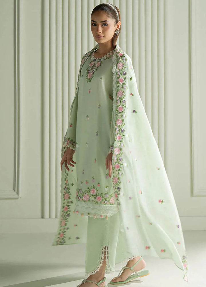 Mahiri by Cross Stitch Embroidered Lawn Suits Unstitched 3 Piece CS25ML Verdent Bloom - Summer Collection