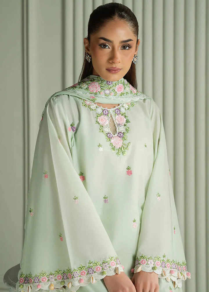 Mahiri by Cross Stitch Embroidered Lawn Suits Unstitched 3 Piece CS25ML Verdent Bloom - Summer Collection