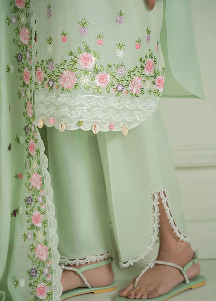 Mahiri by Cross Stitch Embroidered Lawn Suits Unstitched 3 Piece CS25ML Verdent Bloom - Summer Collection