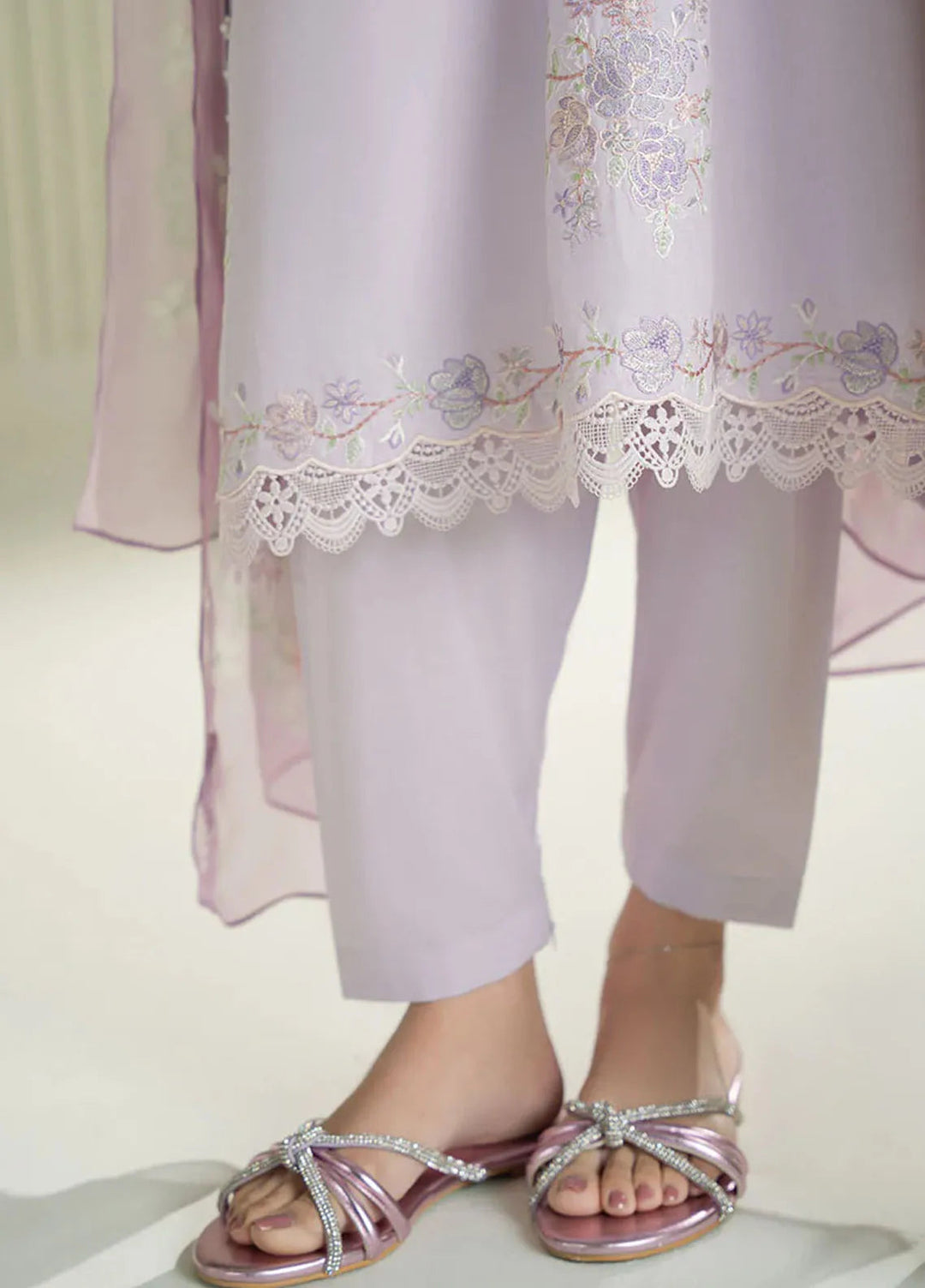 Mahiri by Cross Stitch Embroidered Lawn Suits Unstitched 3 Piece CS25ML Violet Veil - Summer Collection