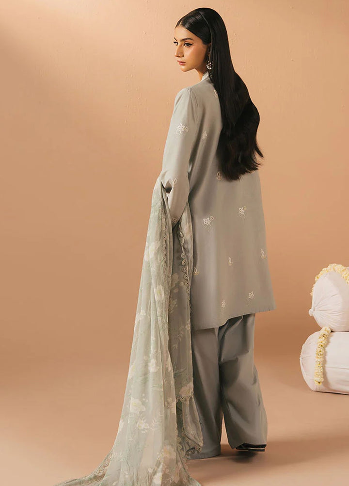 Mahiri by Cross Stitch Embroidered Lawn Suits Unstitched 3 Piece CS25ML4 Livia Floret - Summer Collection