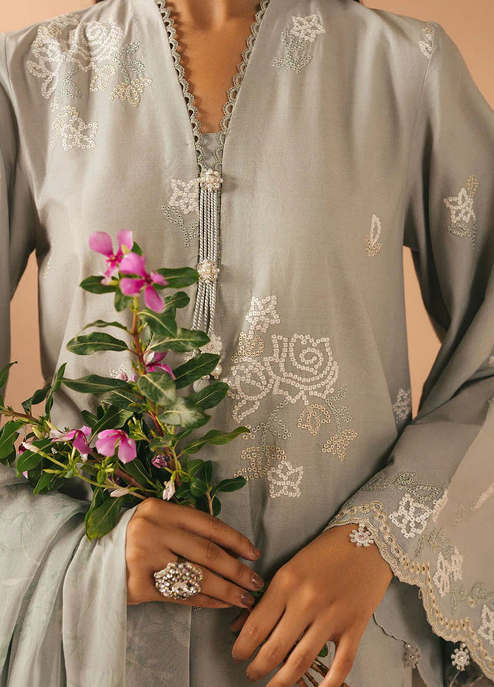 Mahiri by Cross Stitch Embroidered Lawn Suits Unstitched 3 Piece CS25ML4 Livia Floret - Summer Collection