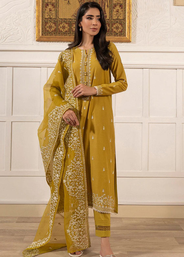 Mahiri By Cross Stitch Embroidered Cambric Suits Unstitched 3 Piece CS23M-V6 D-04 Vibrant Fiona - Festive Collection