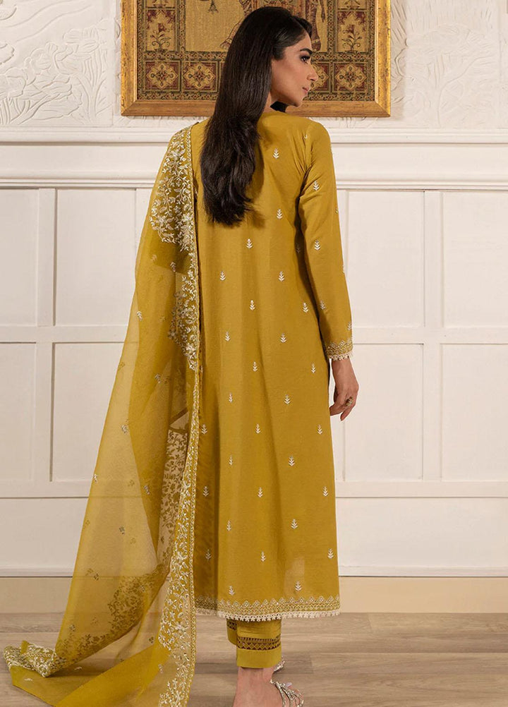 Mahiri By Cross Stitch Embroidered Cambric Suits Unstitched 3 Piece CS23M-V6 D-04 Vibrant Fiona - Festive Collection