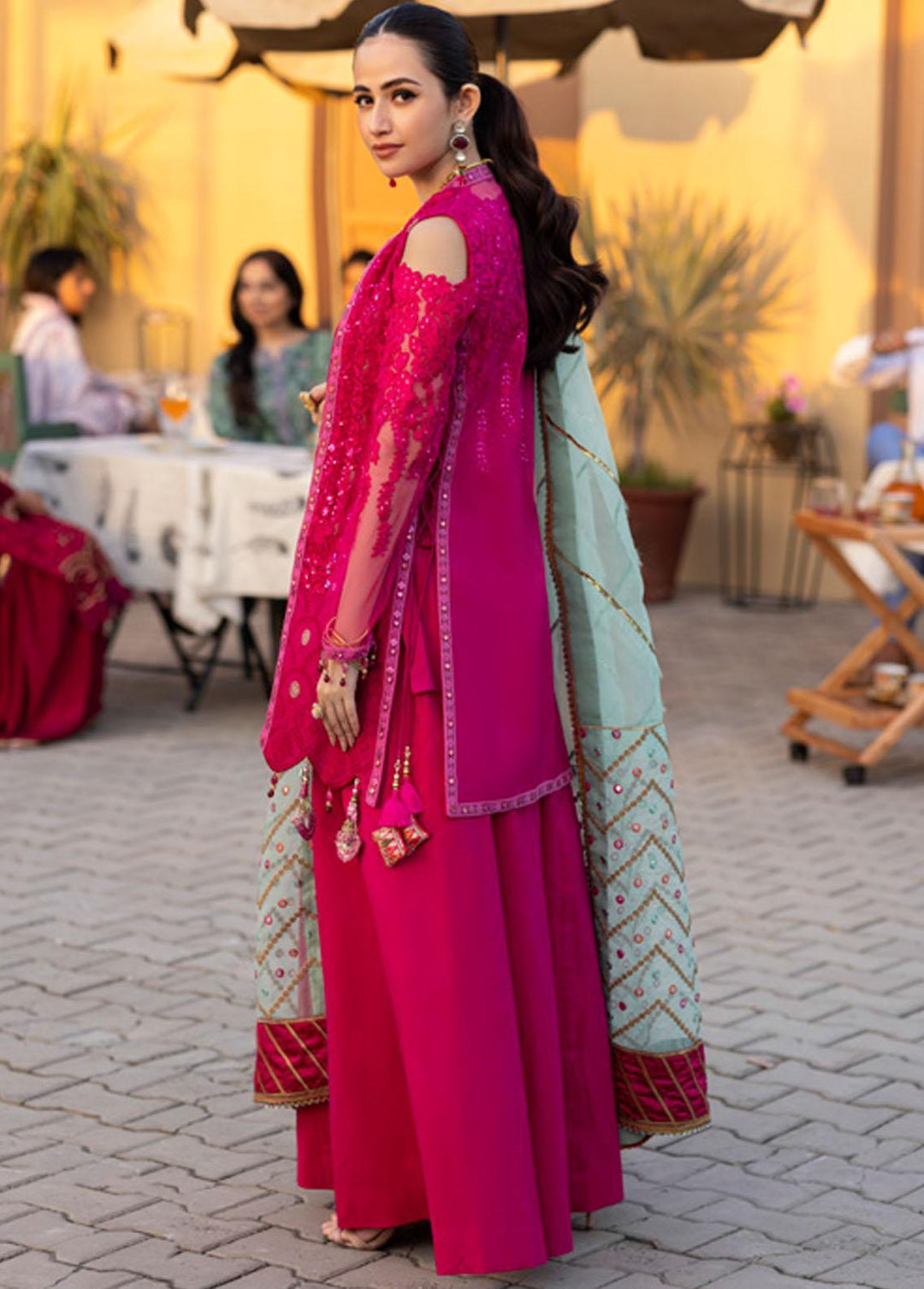 Mahiymaan By Al Zohaib Embroidered Lawn Suits Unstitched 3 Piece AZ22M 05 - Luxury Collection