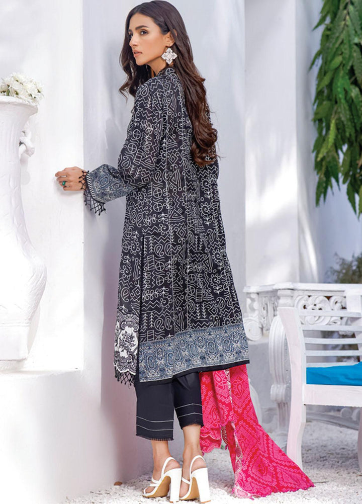 Mahnoor by Al Zohaib Embroidered Chikankari Suits Unstitched 3 Piece AZ21M 04A - Summer Collection
