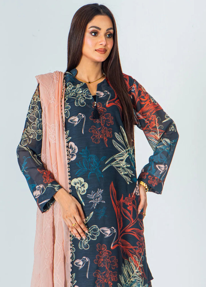 Mahnoor Ejaaz Pret Printed Swiss Lawn 3 Piece Suit ME-SPC 002
