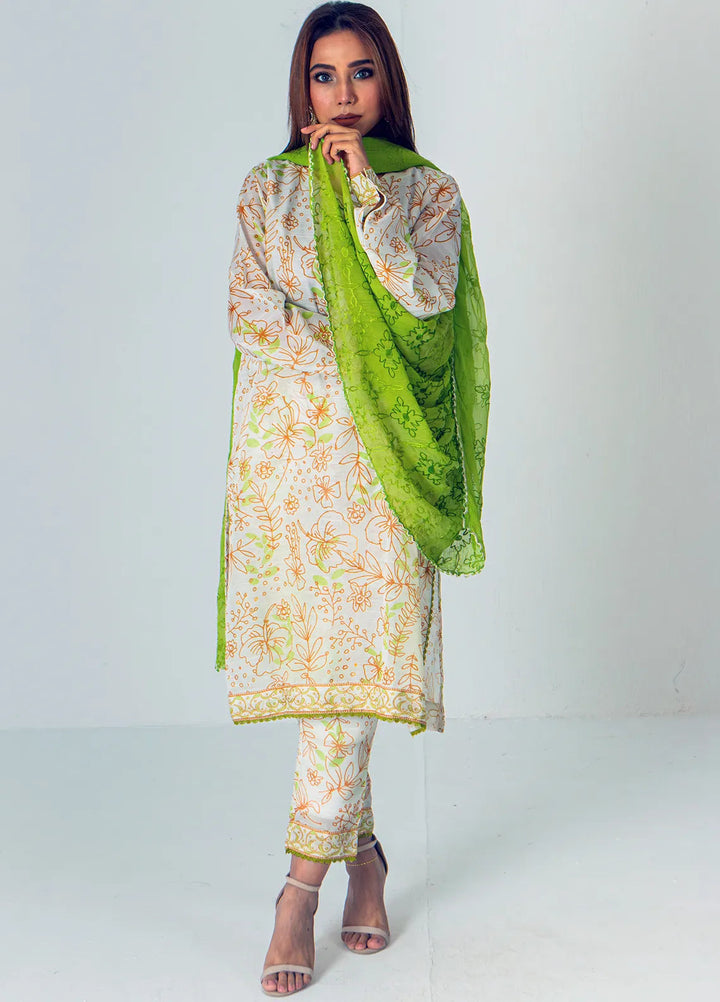 Mahnoor Ejaaz Pret Printed Swiss Lawn 3 Piece Suit ME-SPC 007