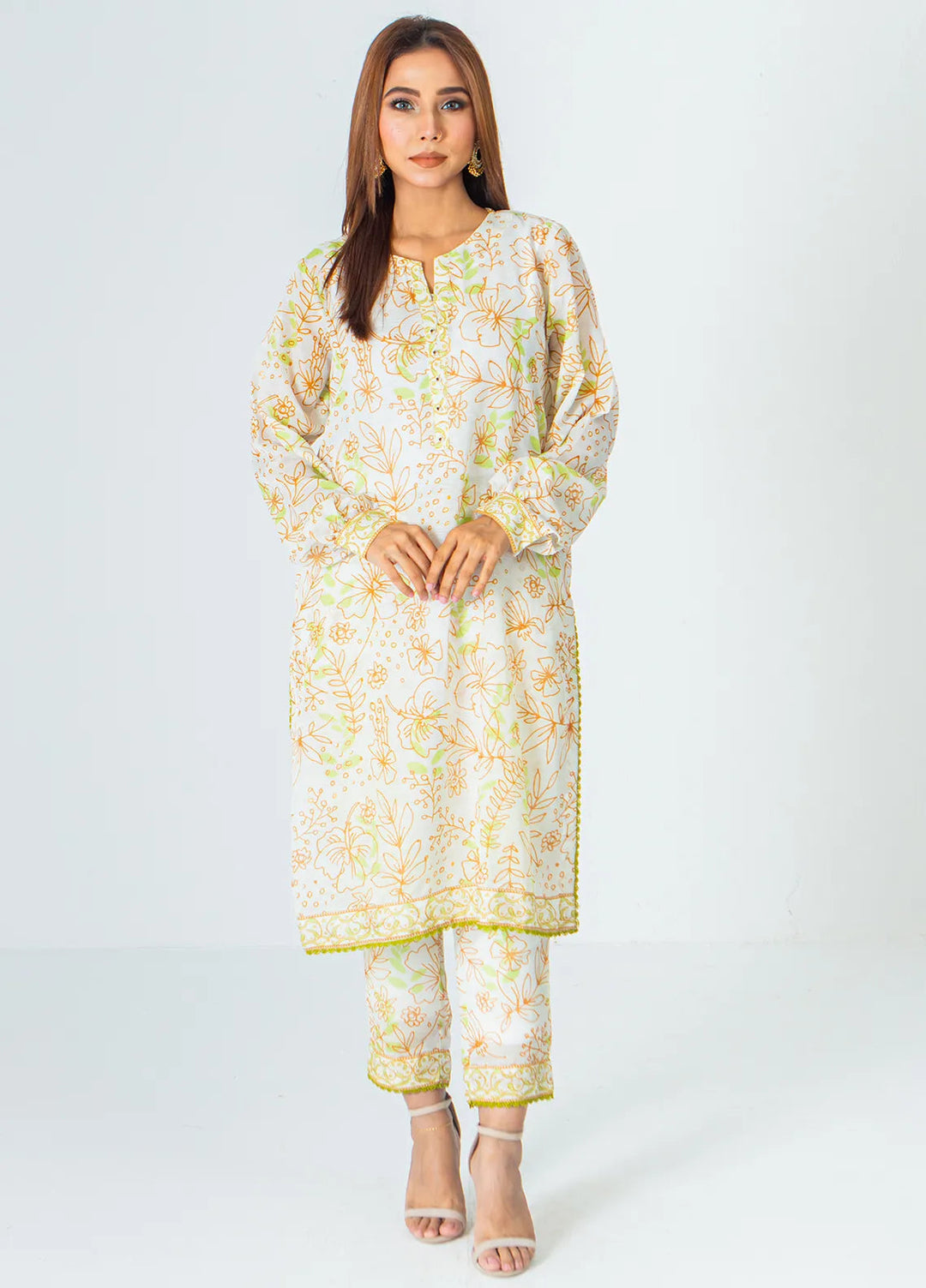 Mahnoor Ejaaz Pret Printed Swiss Lawn 3 Piece Suit ME-SPC 007