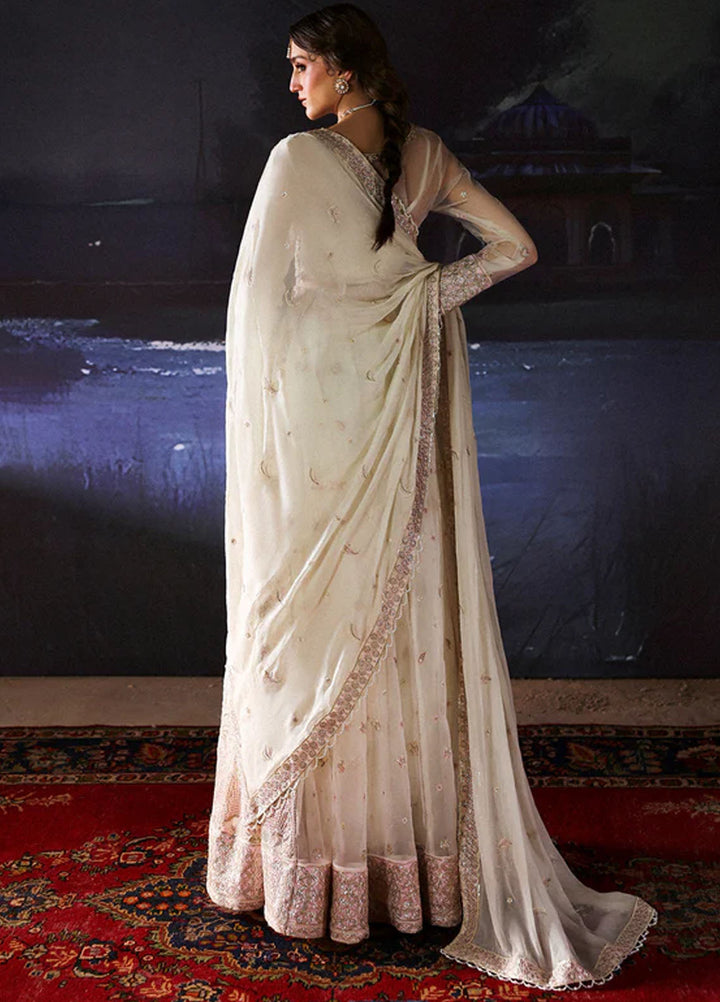 Mahnur Embroidered Organza Suits Unstitched 3 Piece D-06 Nureh - Formals Collection