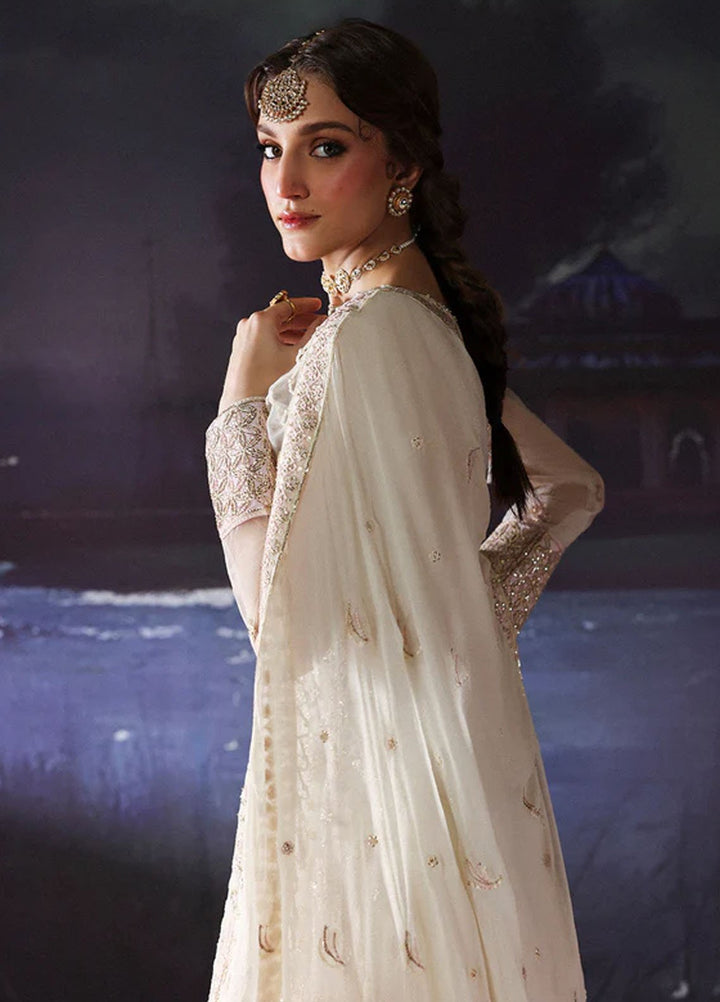 Mahnur Embroidered Organza Suits Unstitched 3 Piece D-06 Nureh - Formals Collection
