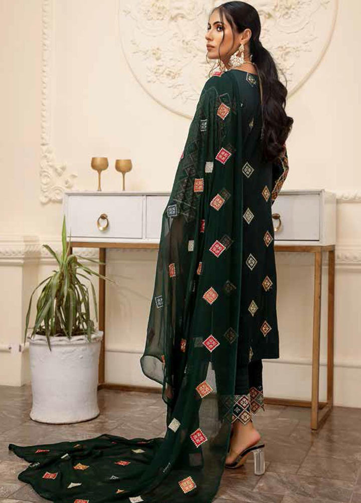 Breeze By Mahnur Embroidered Lawn Suits Unstitched 3 Piece MN22LB ML-09 - Luxury Collection