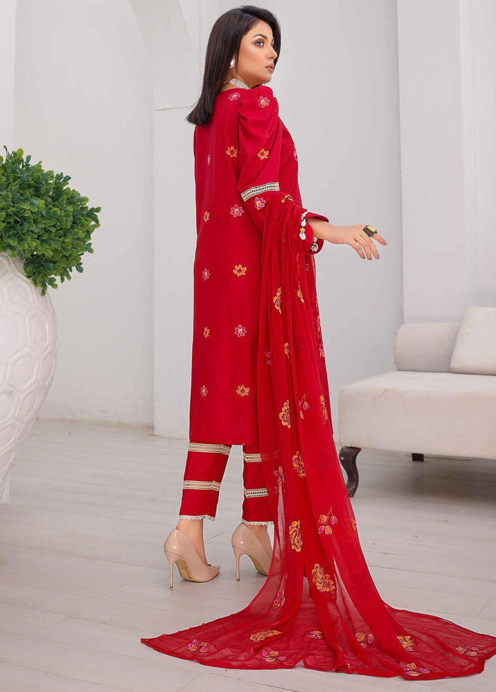 Mahnur Embroidered Linen Suits Unstitched 3 Piece MN22LN ML-01 - Winter Collection