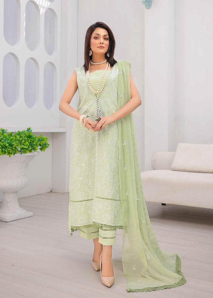 Mahnur Embroidered Linen Suits Unstitched 3 Piece MN22LN ML-03 - Winter Collection