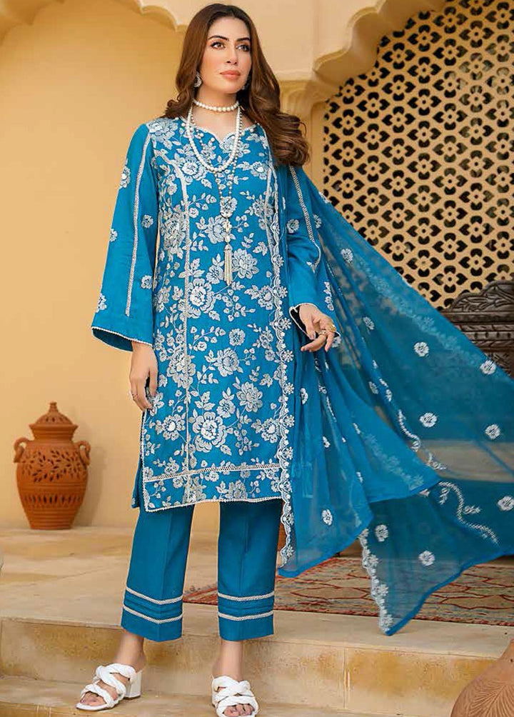 Mahnur Embroidered Karandi Suits Unstitched 3 Piece MN22W ML 05 - Winter Collection