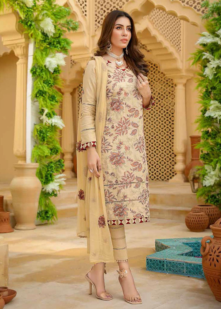 Mahnur Embroidered Karandi Suits Unstitched 3 Piece MN22W ML 06 - Winter Collection