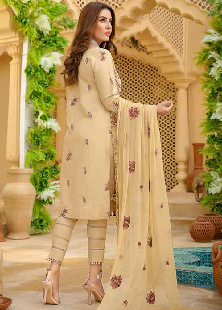 Mahnur Embroidered Karandi Suits Unstitched 3 Piece MN22W ML 06 - Winter Collection