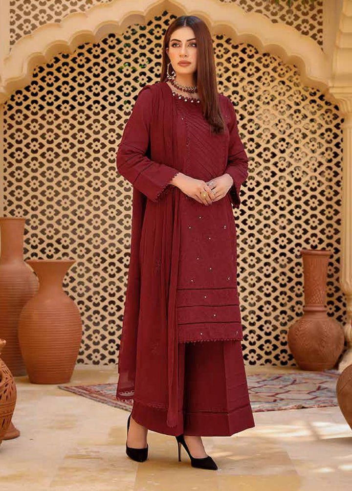 Mahnur Embroidered Karandi Suits Unstitched 3 Piece MN22W ML 11 - Winter Collection