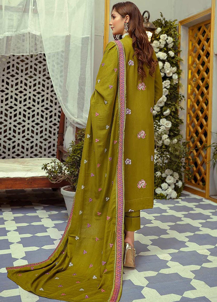 Mahpara By Mahnur Embroidered Karandi Suits Unstitched 3 Piece MN22M D-02 - Winter Collection