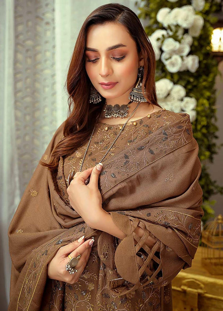 Mahpara By Mahnur Embroidered Karandi Suits Unstitched 3 Piece MN22M D-03 - Winter Collection