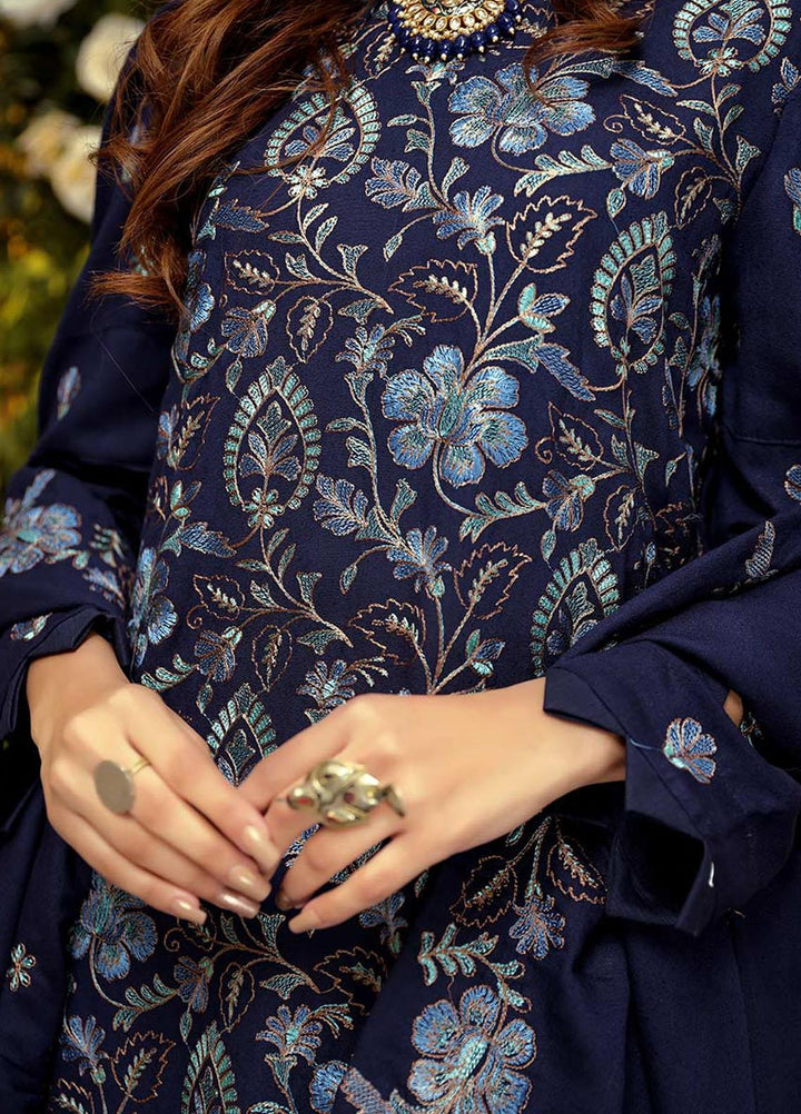 Mahpara By Mahnur Embroidered Karandi Suits Unstitched 3 Piece MN22M D-04 - Winter Collection