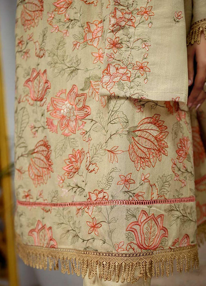 Mahpara By Mahnur Embroidered Karandi Suits Unstitched 3 Piece MN22M D-10 - Winter Collection