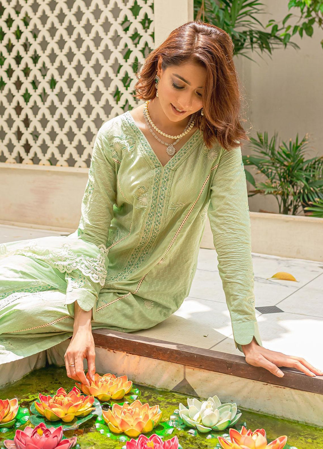 Mehak Yaqoob Pret Formal Lawn 3 Piece Suit MY21M ELNARA