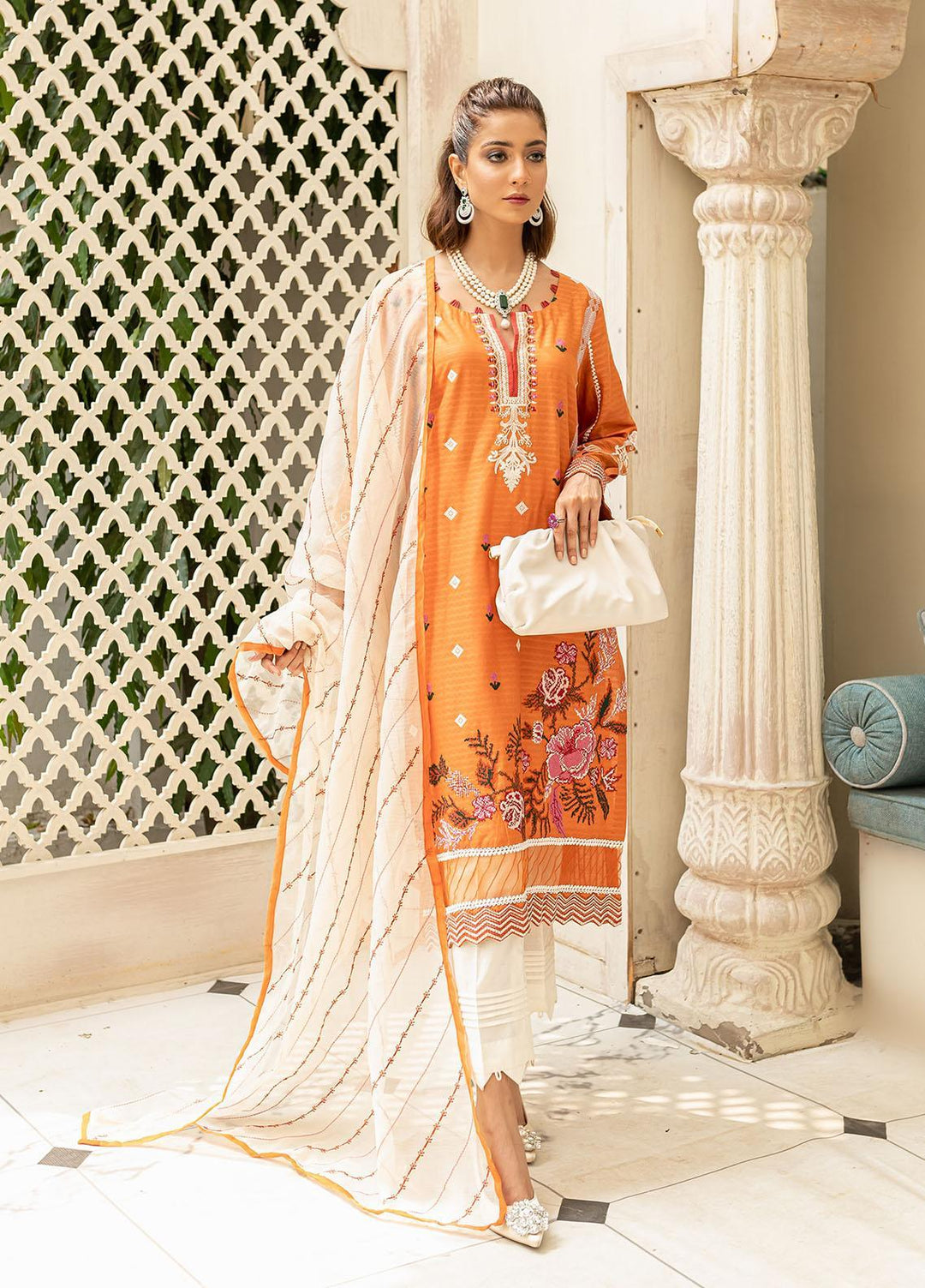 Mehak Yaqoob Pret Formal Lawn 3 Piece Suit MY21M KAIRA