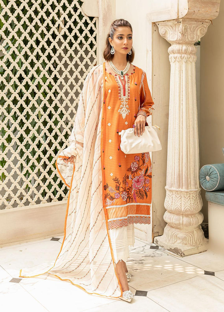 Mehak Yaqoob Pret Formal Lawn 3 Piece Suit MY21M KAIRA