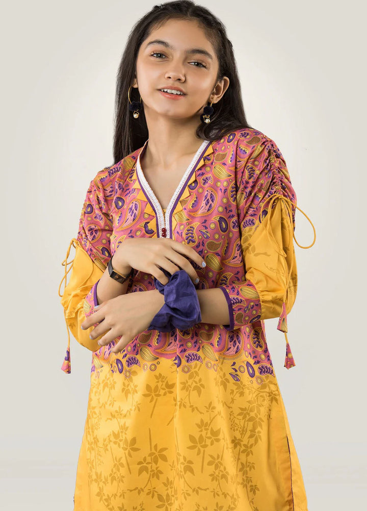 Mahroo Pret Printed Lawn 2 Piece  PRKT-053