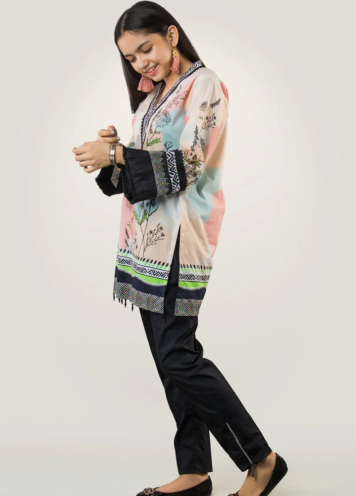Mahroo Pret Printed Lawn 2 Piece  PRST-056