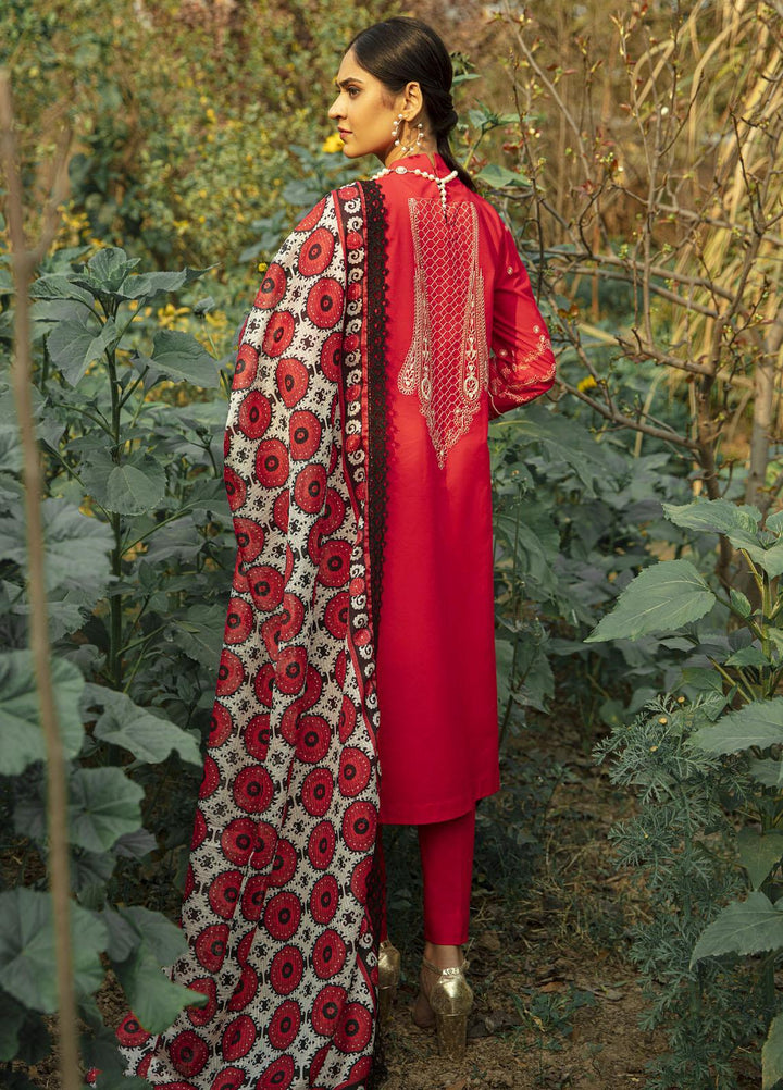 Mahroosh by Parishay Embroidered Lawn Suits Unstitched 3 Piece PRS22MH Afarin B - Summer Collection