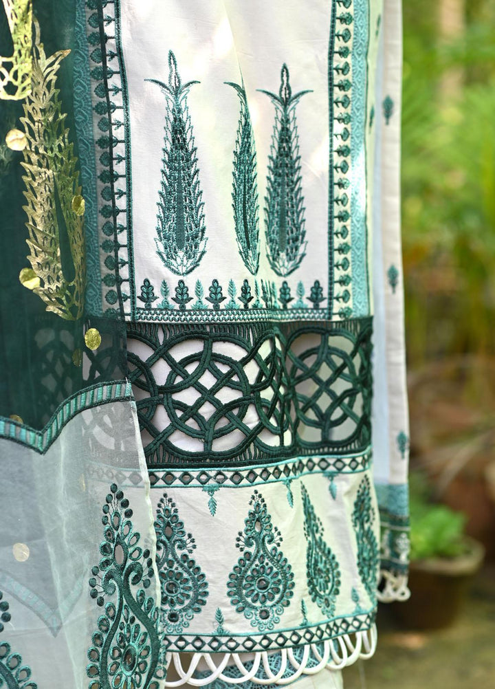 Mahroosh by Parishay Embroidered Lawn Suits Unstitched 3 Piece PRS22MH Tazeen A - Summer Collection