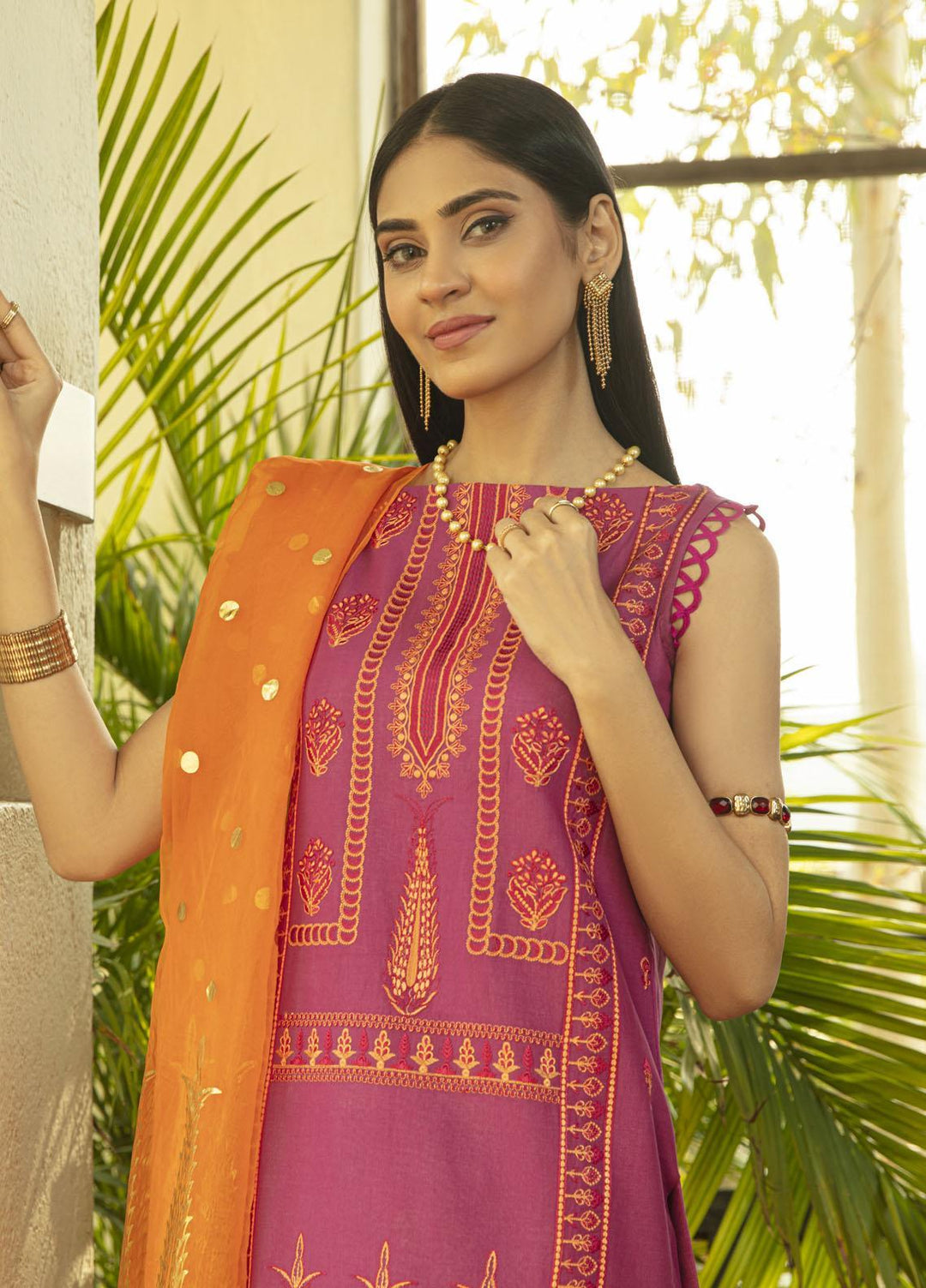 Mahroosh by Parishay Embroidered Lawn Suits Unstitched 3 Piece PRS22MH Tazeen B - Summer Collection