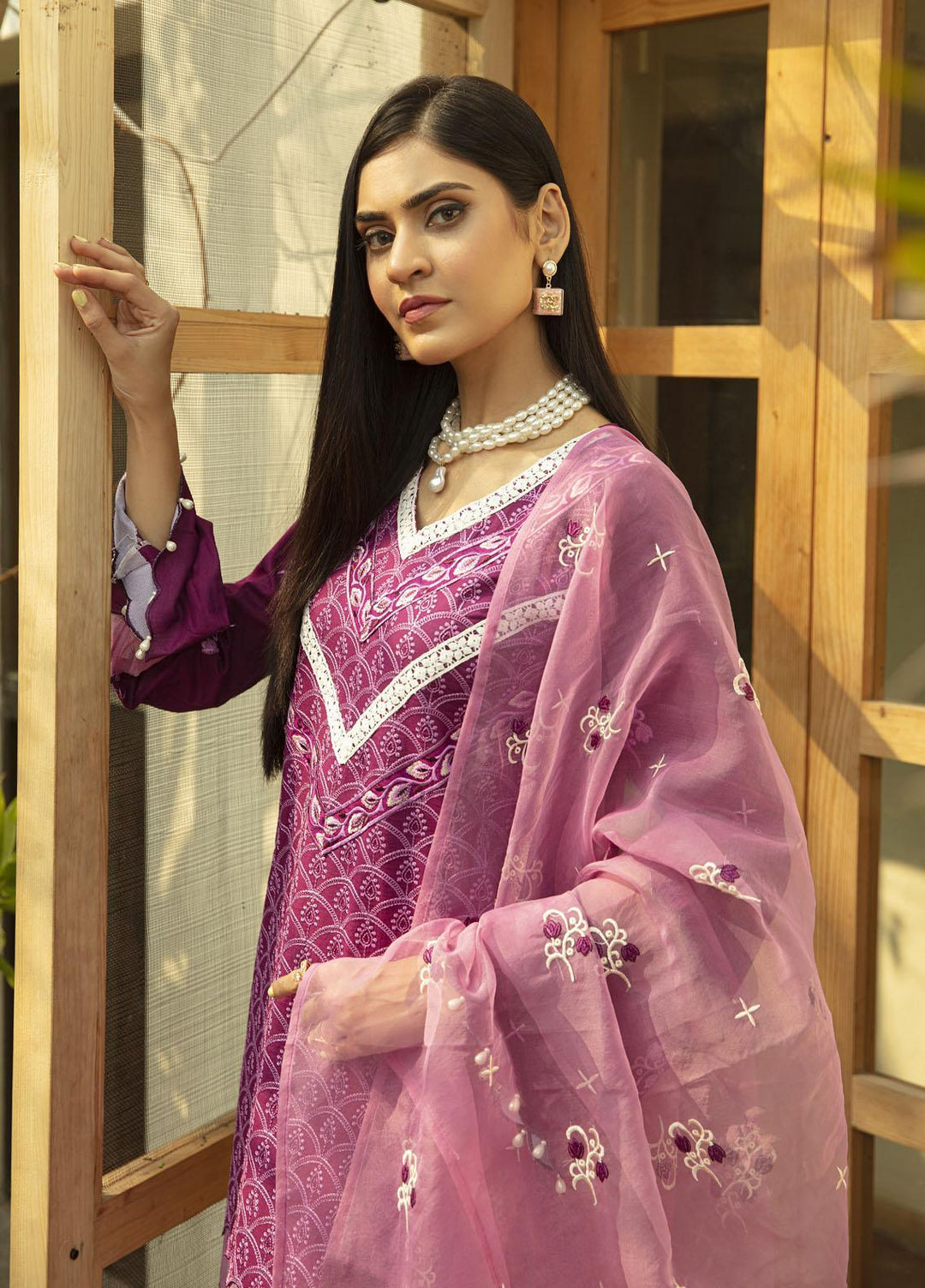 Mahroosh by Parishay Embroidered Lawn Suits Unstitched 3 Piece PRS22MH Zahra B - Summer Collection