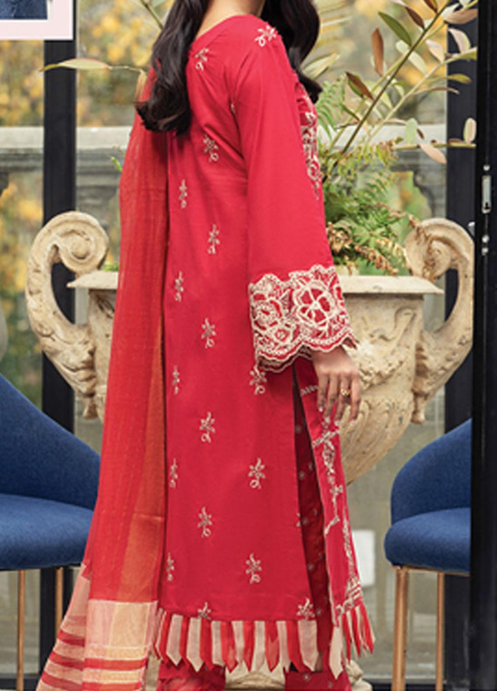 Mahrosh By House of Nawab Embroidered Lawn Suits Unstitched 3 Piece HON21M 05 Sareh - Luxury Collection