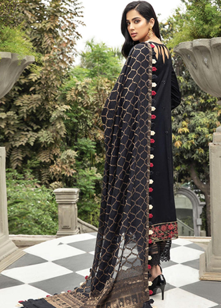 Mahrosh By House of Nawab Embroidered Lawn Suits Unstitched 3 Piece HON21M 06 Ghozab - Luxury Collection