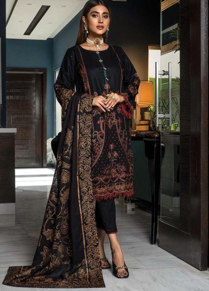 Mahru By LALA Textiles Embroidered Lawn Suits Unstitched 3 Piece LT22M 003 Kara - Spring / Summer Collection